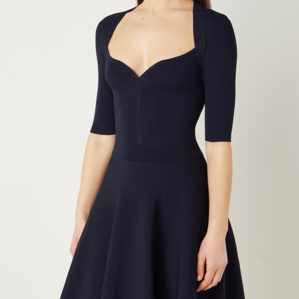 TED BAKER SWEETHEART SWEATER DRESS